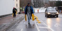 Обустройство велодорожек в Выборге продолжается