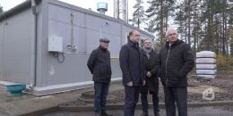 Голубое топливо приходит в дома Выборгского района