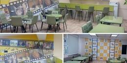 В Возрожденской школе Выборгского района появилось кинокафе «Перемена»
