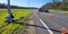 Дорожные полицейские расследуют смертельное ДТП на Скандинавии