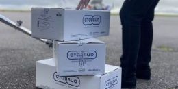 Леноблэпизоотряд распространяет вакцину против бешенства 