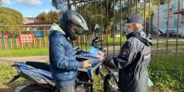 В Выборгcком районе за систематические нарушения задержан и наказан малолетний байкер