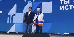 Волонтёр из Выборга удостоен почётного знака «Доброволец России»