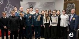 Выборг встретил Героя России Максима Поташева