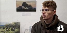 В Выборге представлена выставка работ луганского художника о боях за Донбасс