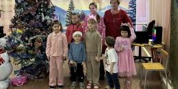 В гости к тарасовцам пришëл Дед Мороз