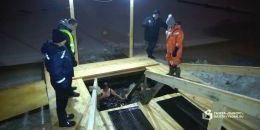 В Выборге прошли крещенские купания