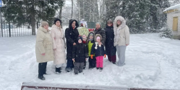 Тарасовцы проводили зиму с весельем и блинами