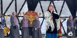 Традиции и забавы Масленицы на Батарейной горе в Выборге