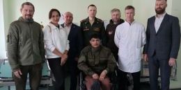 Ветеран СВО получил гражданство в госпитале 