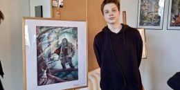 «Калевала» ожила в работах юных художников
