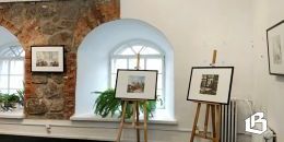Открытие выставки акварели Андрея Троня в Выборге