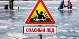 Опасный лёд: предупреждение для любителей подлёдного лова и родителей