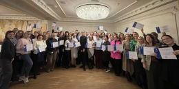 Выборгские профсоюзы образования на съезде в Петербурге