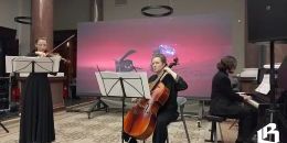 Яков Чучунов и группа Kindy Raime  выступили в зале  межпоселенческой библиотеки Выборга