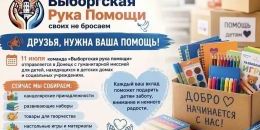 В Выборге собирают гуманитарную помощь для детских домов