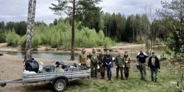 С водоёмов Ленобласти убрали 95 кубов мусора 
