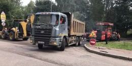 Дороги в Южном микрорайоне приводят в порядок