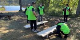 Озеро Налимовка получило новую площадку для отдыха