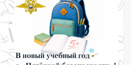 «Пятерка безопасности» для школьников разработана МВД России