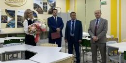 В Первомайском центре образования открыли класс агроинженерии с 3D-принтерами 