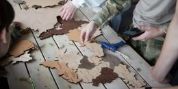 Кадеты собрали карту единства
